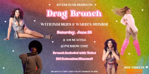 pride drag brunch at rivers club june 29