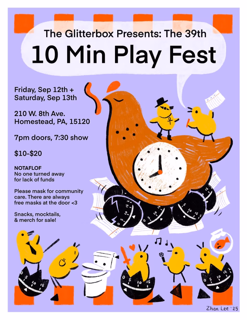 The Glitterbox Presents: The 39th 10 Minute Play Fest