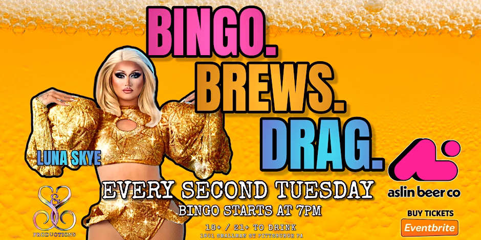 BINGO. BREWS. DRAG.
