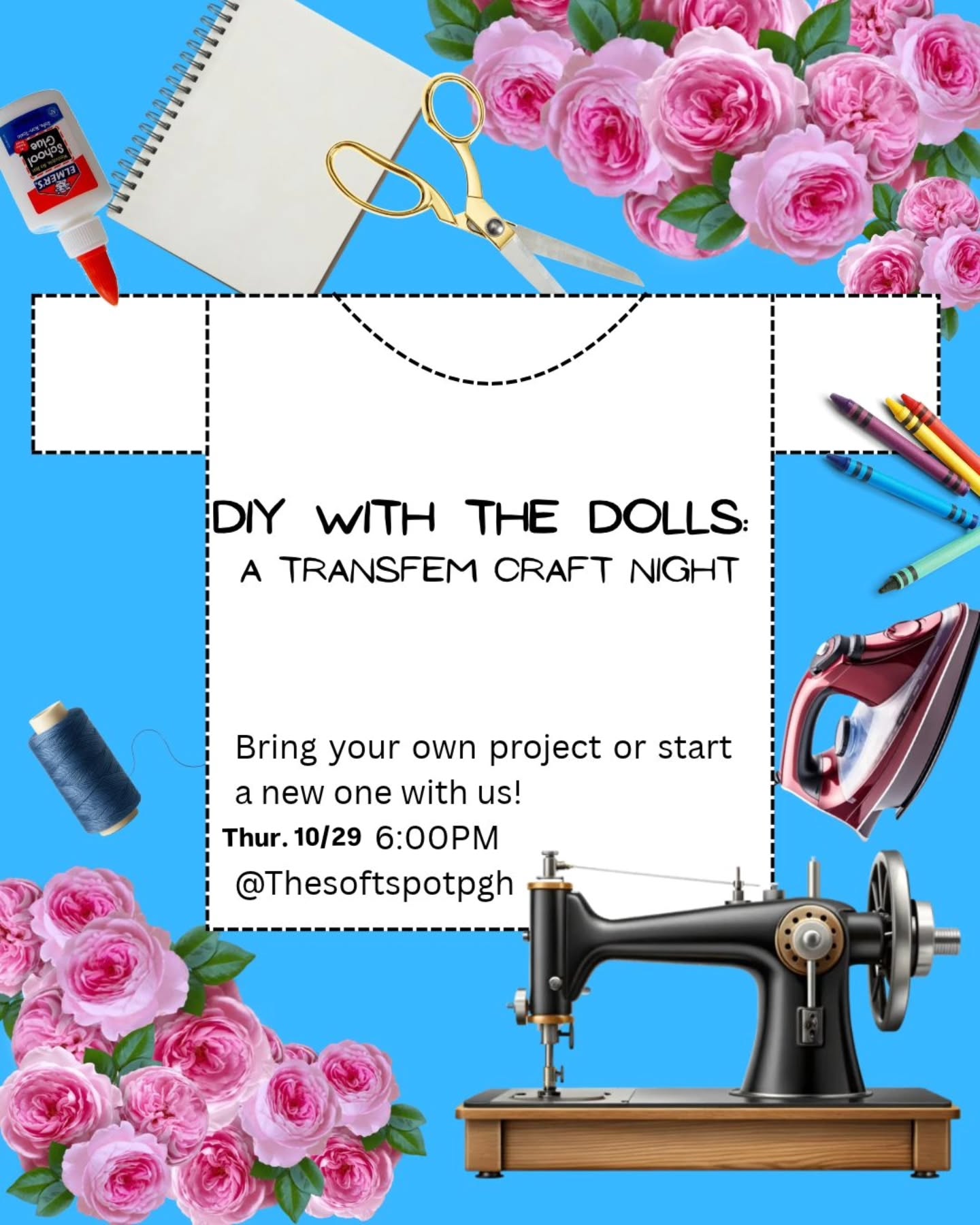 DIY with the Dolls: A Transfem Craft Night