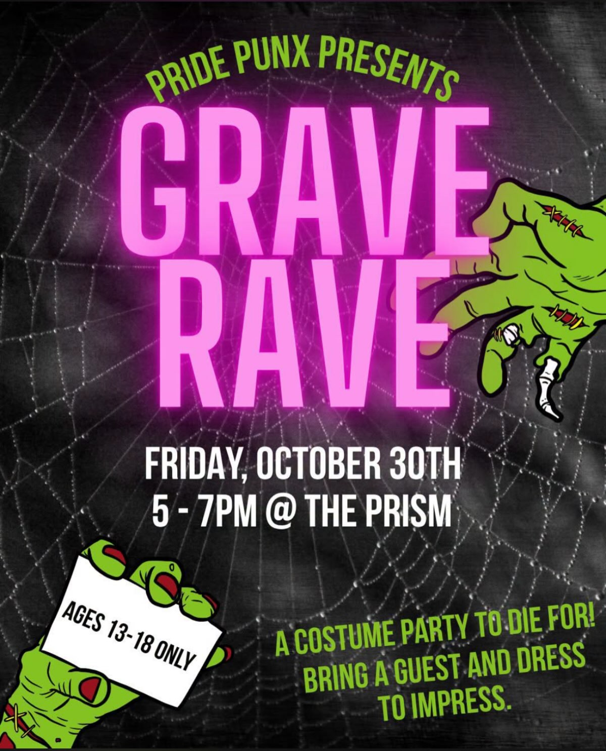 Grave Rave: A Halloween Costume Party