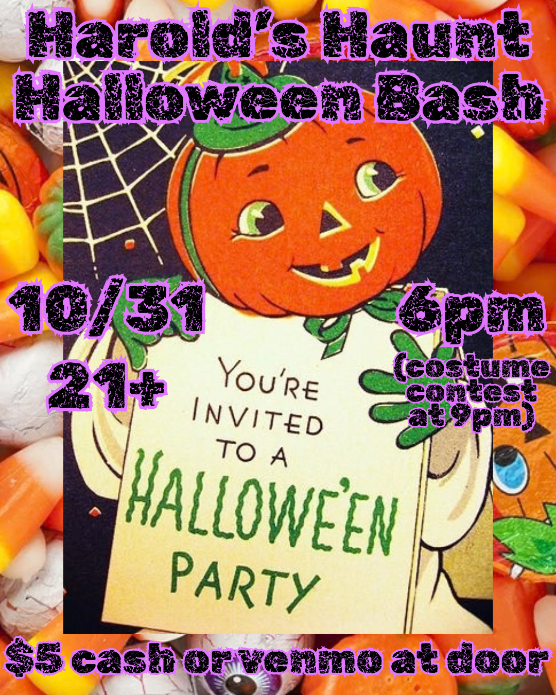 Harold’s Haunt Halloween Bash
