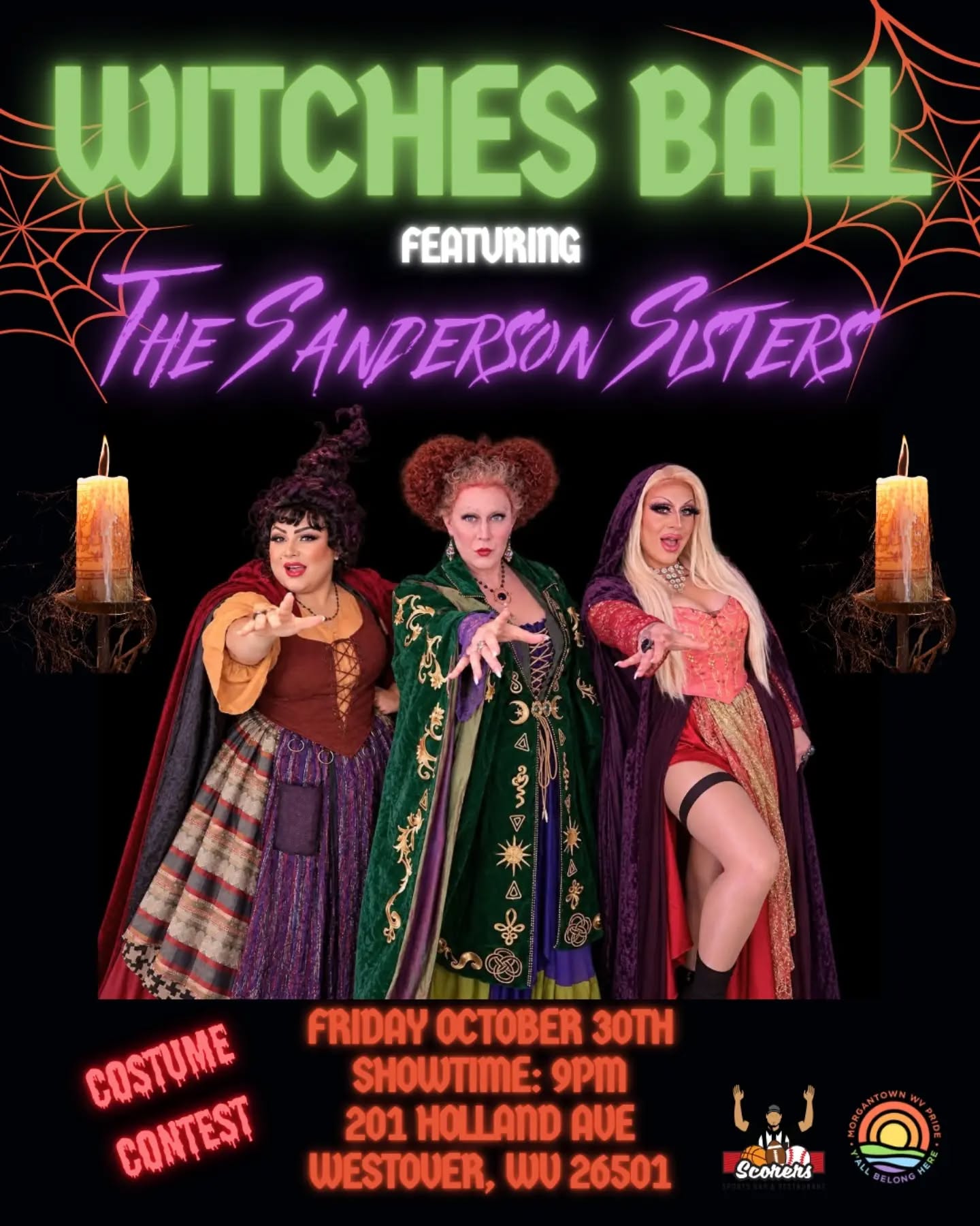 Witches Ball Featuring The Sanderson Sisters