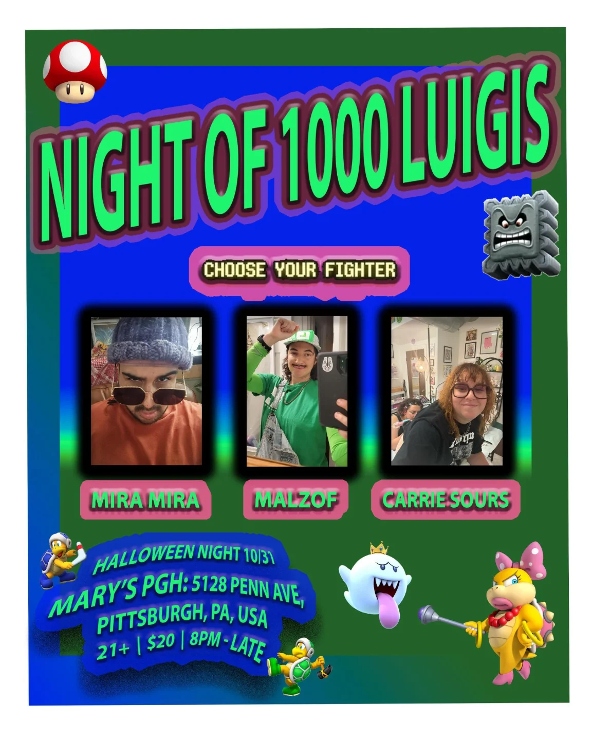 Night of 1000 Luigis