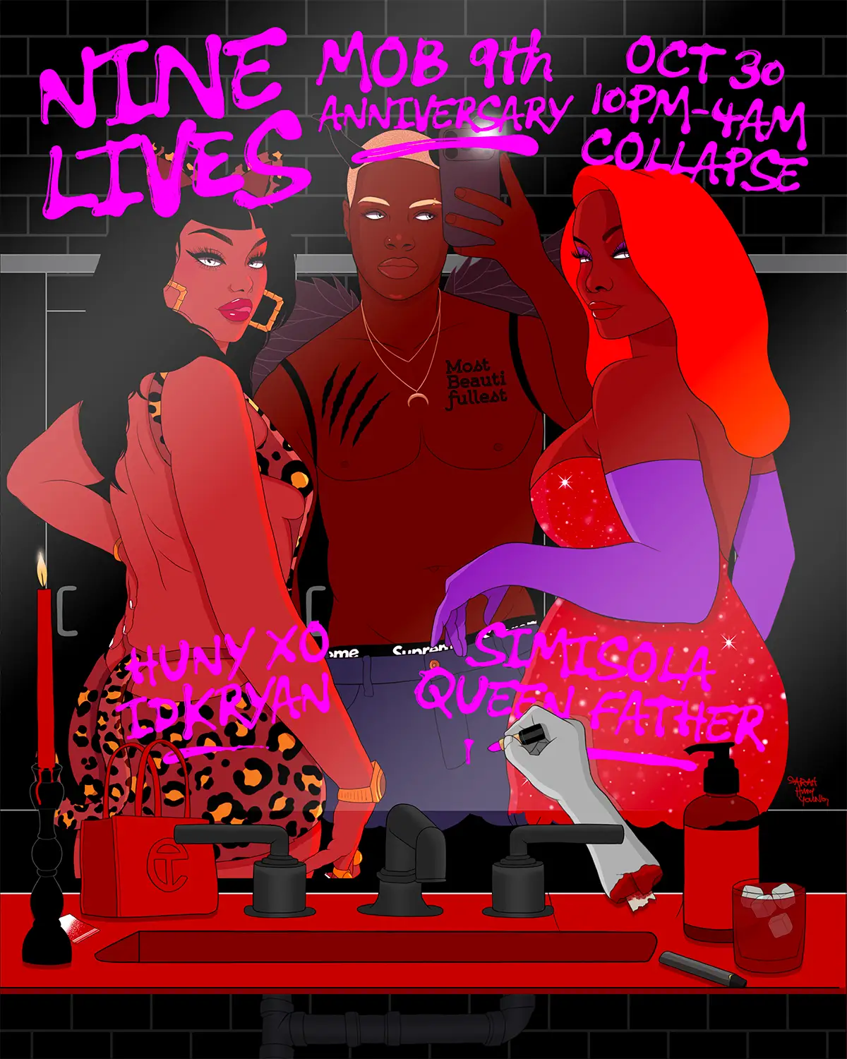 NINE LIVES: Mostbeautifullest 9 Year Anniversary