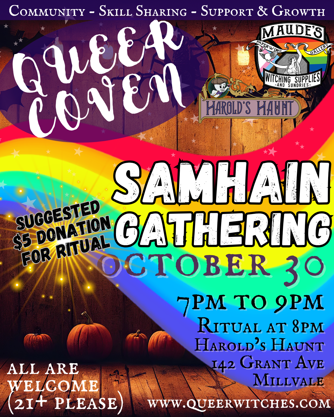 Queer Coven: Samhain Gathering